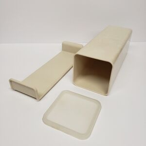 Vintage Tupperware 3.5" x 9.5" Cheese Storage Container